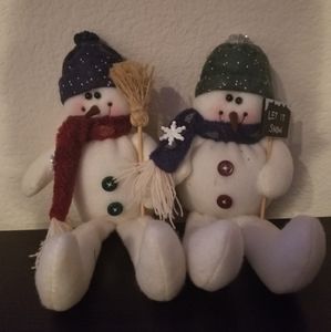 Mr & Mrs Snowman